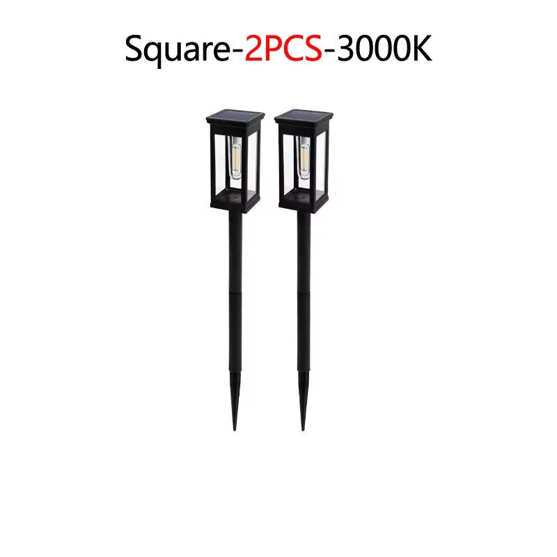 Retro Solar Garden Lights for Pathways