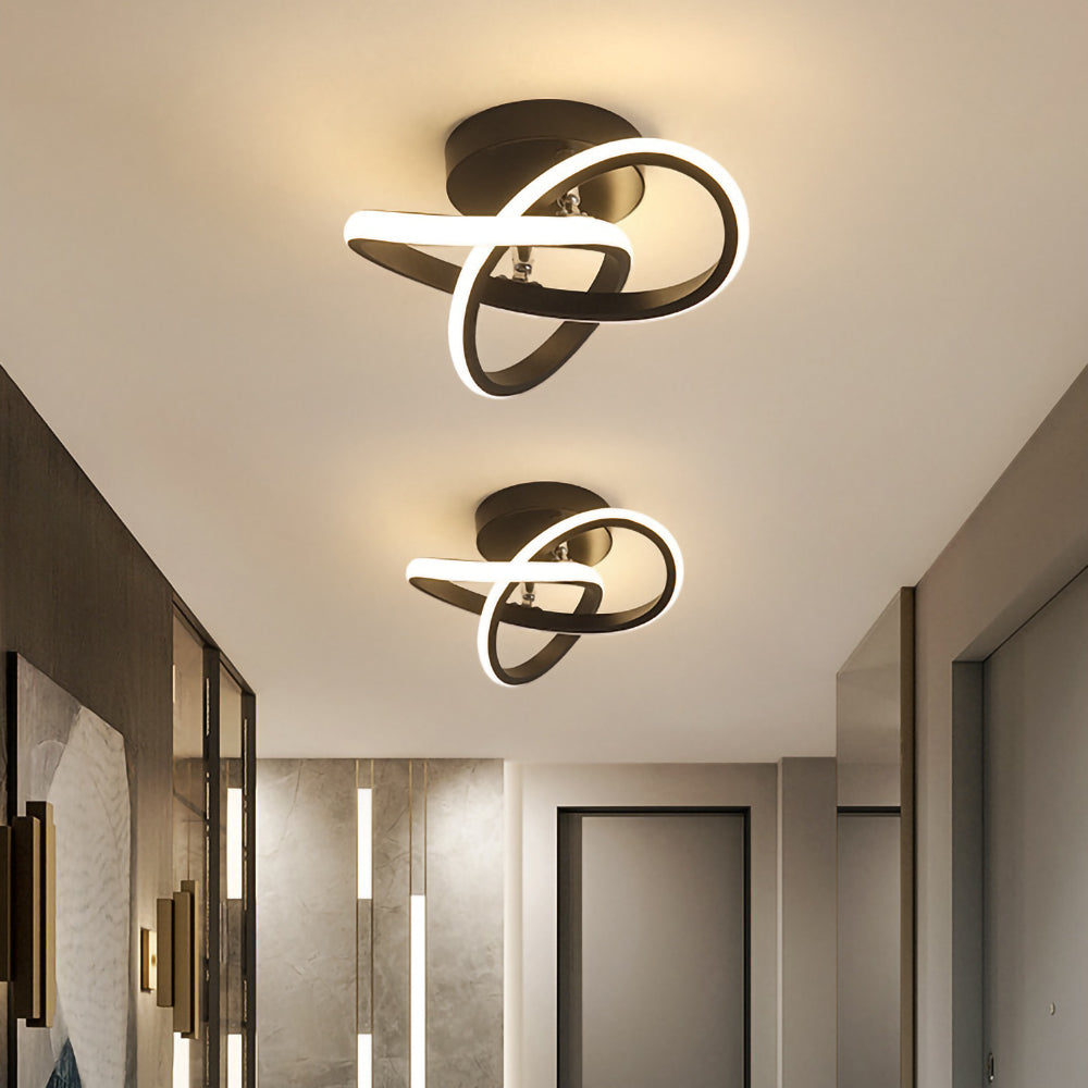 White LED Ceiling Light Round Flush Mount