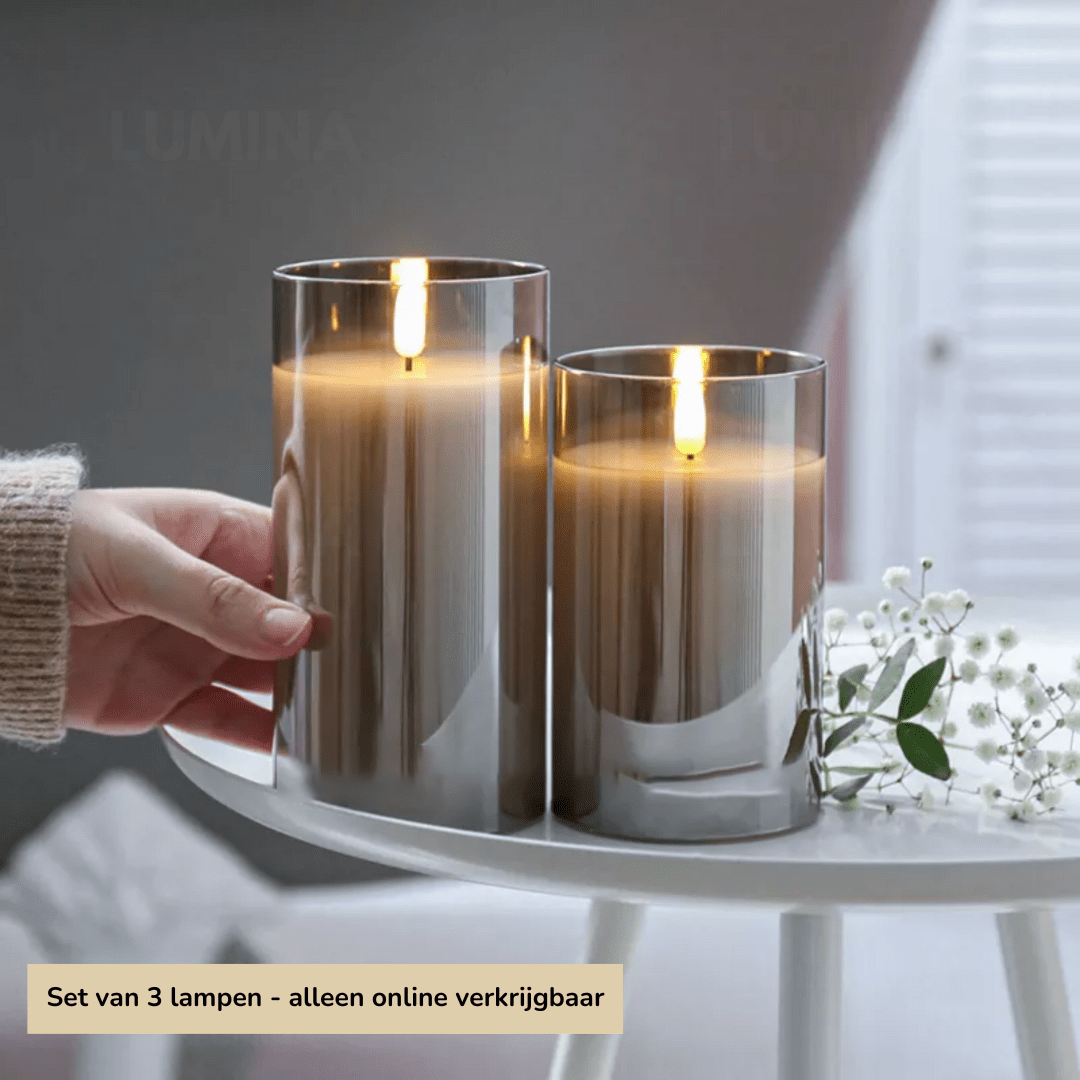 Flickering LED Flameless Candles