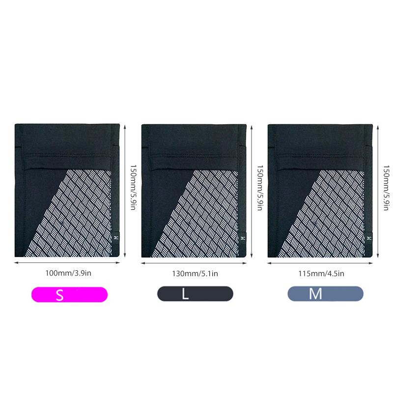 Running Armband Phone Pouch for Keys and Cards | Stretch Sleeve with a Side Opening | Wear on the Arm or Wrist in S to L