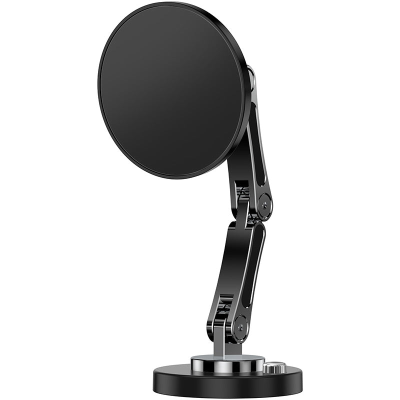 Magnetic Car Phone Holder for the Dashboard | Folding Arm with 360 Degree Rotation | Optional 15W Wireless Charging