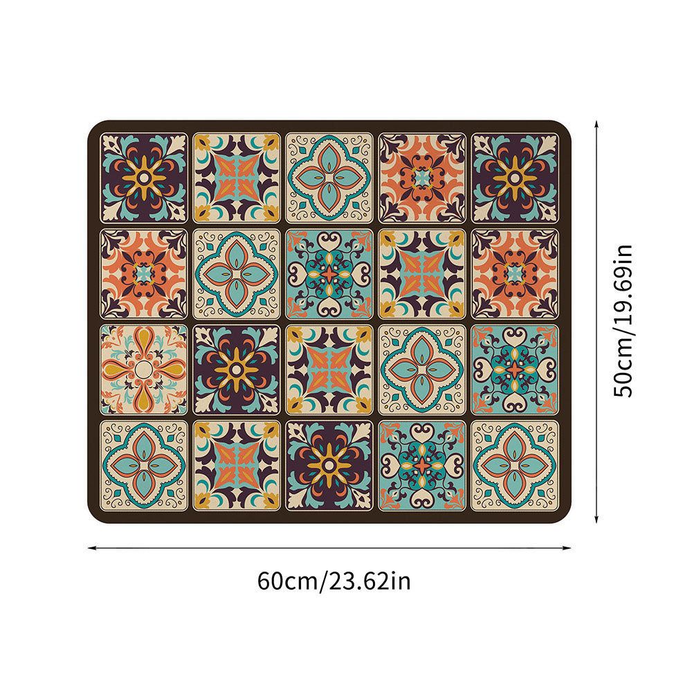 Appliance Top Mat with Mandala Design
