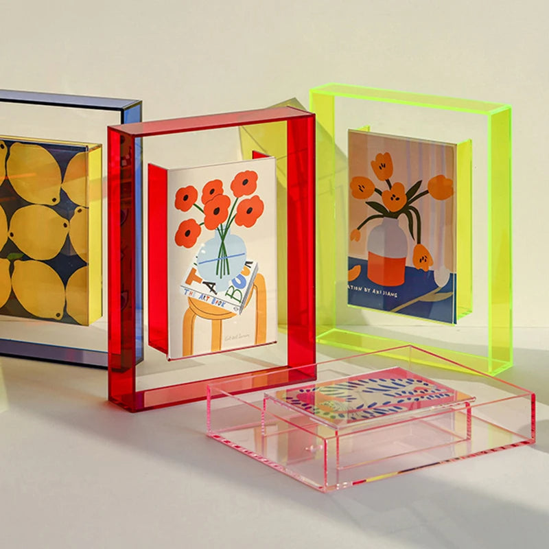 Acrylic Modern Photo Frame