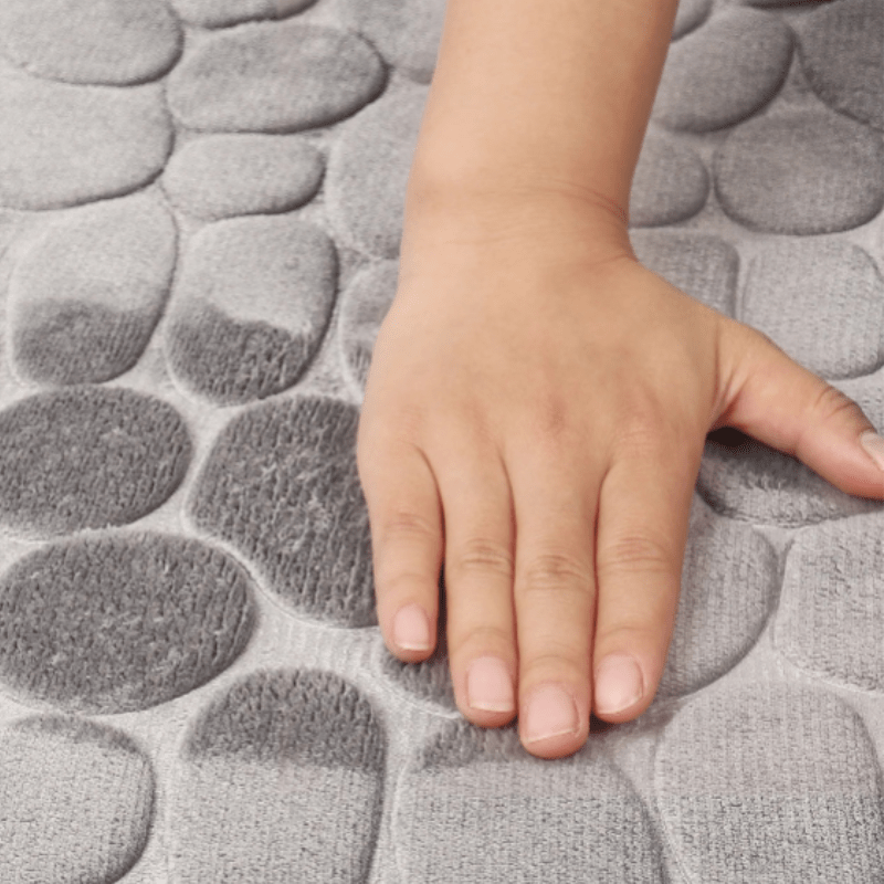 Curved Non Slip Bathroom Mat