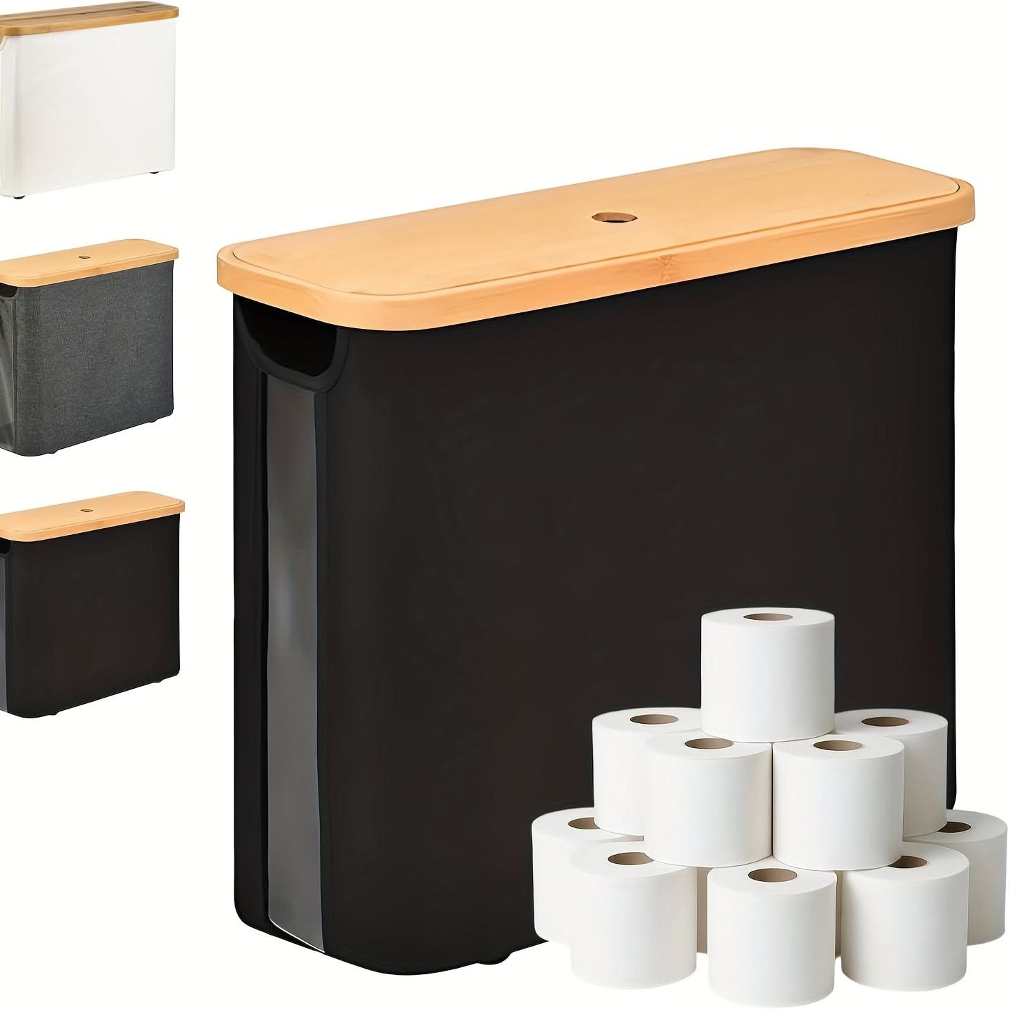 Toilet Paper Holder Storage Basket