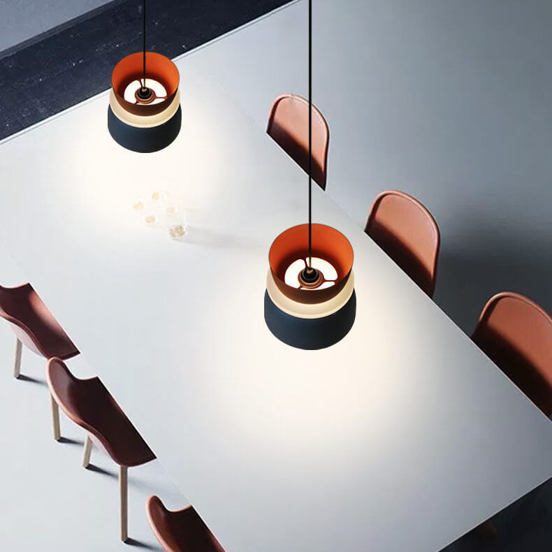 Macaron LED Pendant Light Nordic Color Ceiling Lamp
