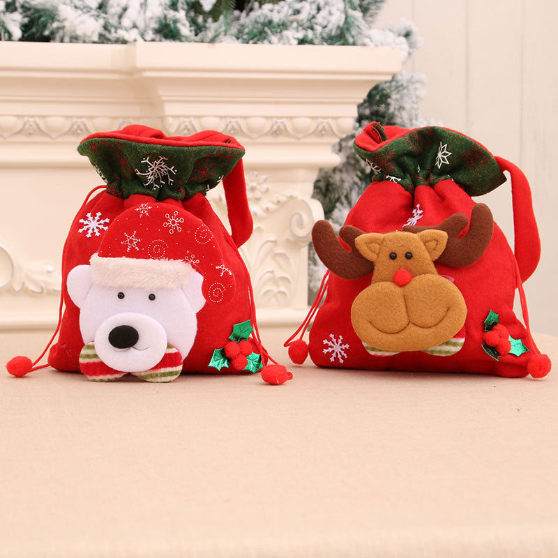 Plush Snowman Gift Bag with Cozy Hat and Scarf | Reusable Sack for Holiday Treats | Festive Christmas Decorations