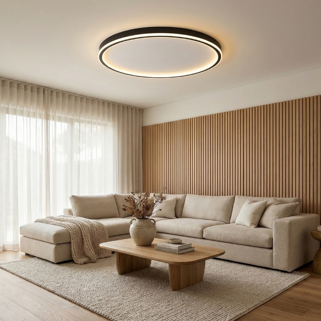 Scandinavian Ceiling Light LED Round