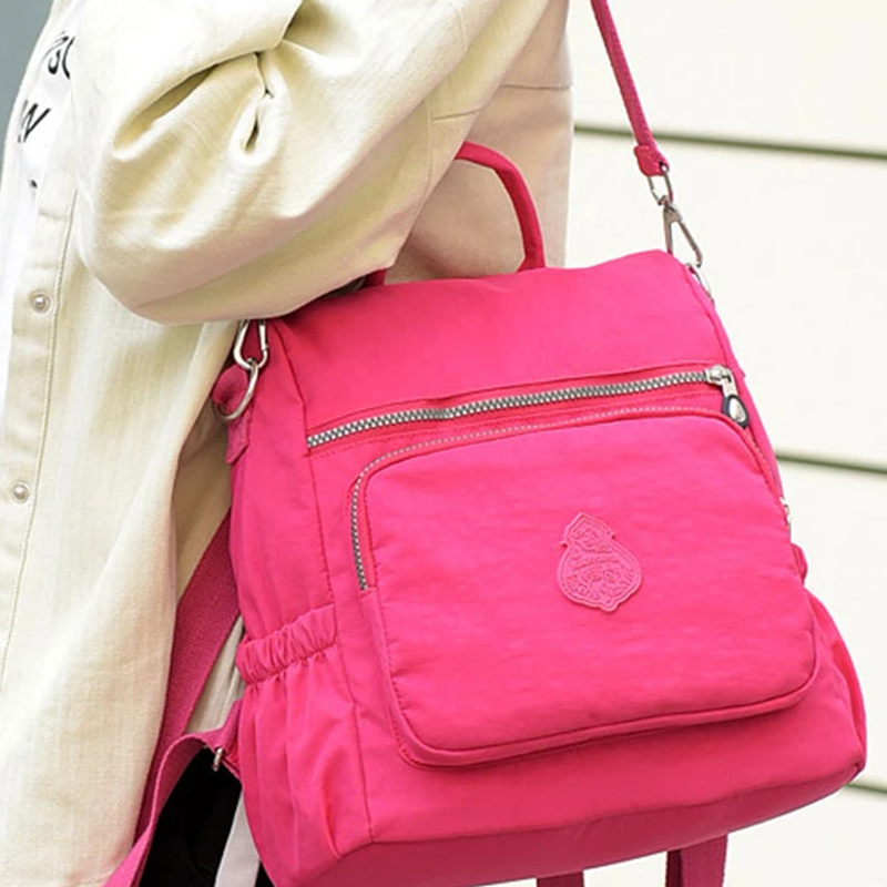 Travel Backpack for Women with Anti Theft Rear Pocket | Zip Main Compartment, Front and Side Pockets | Light Daypack Size