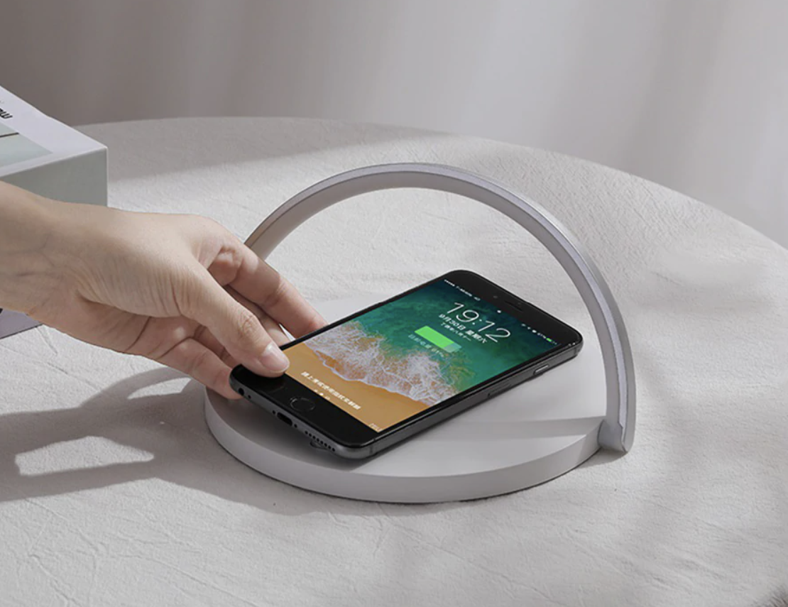 3 in 1 Night Light Wireless Charger Lamp