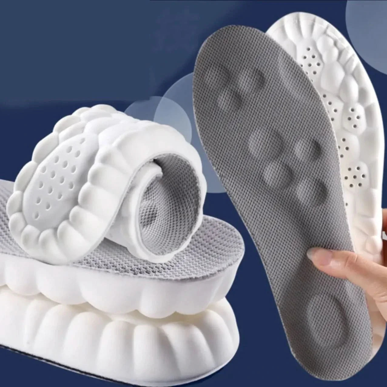 Breathable Shock Absorbing Walking Insoles