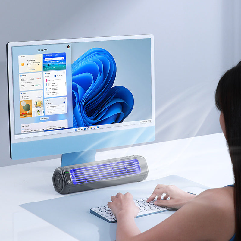 Wireless Rechargeable Air Cooler with Water Tank – Portable Personal Cooling Unit