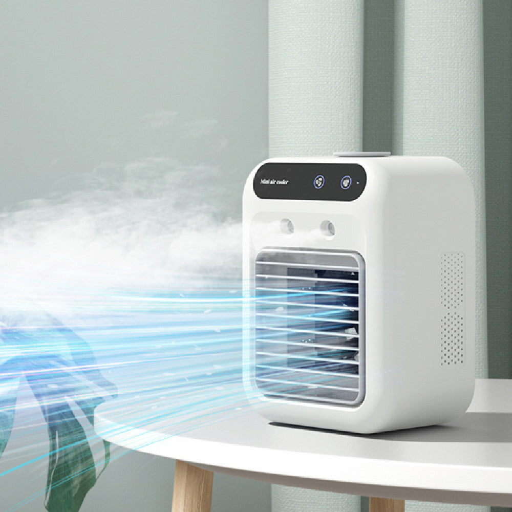 Portable Mini Air Cooler with Water Tank – Compact Quiet Personal Air Cooling Unit