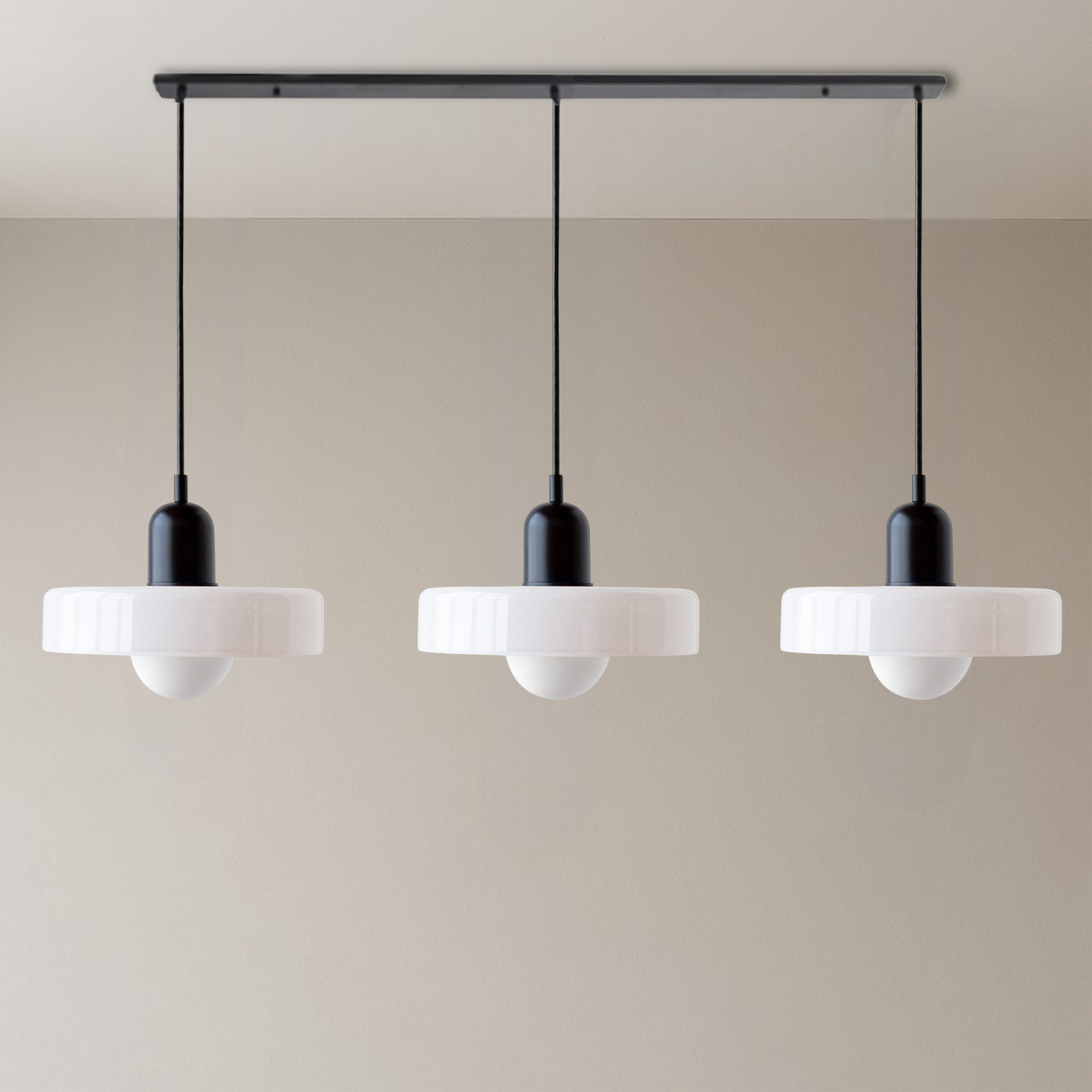 Bauhaus Glass Pendant Lamp