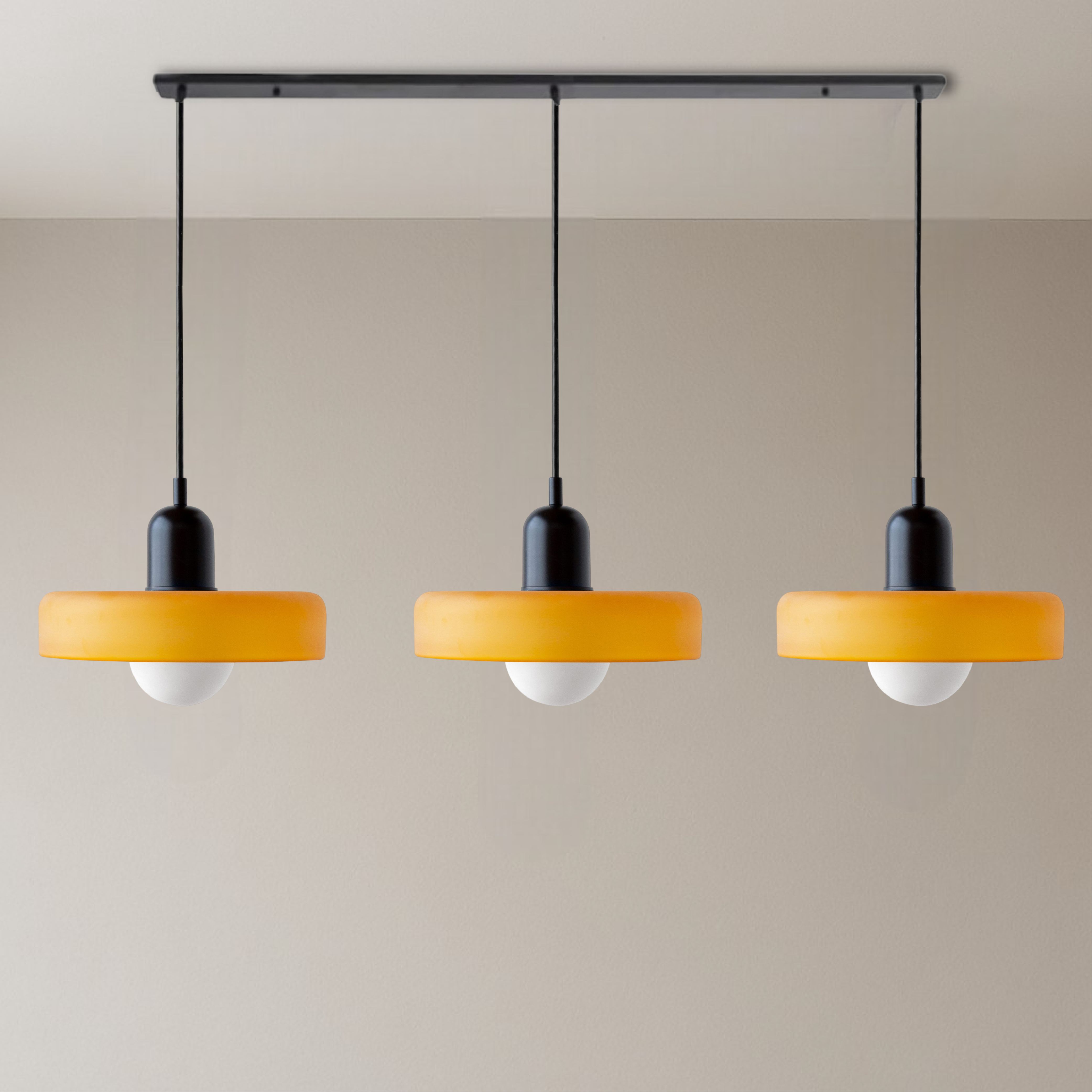 Bauhaus Glass Pendant Lamp