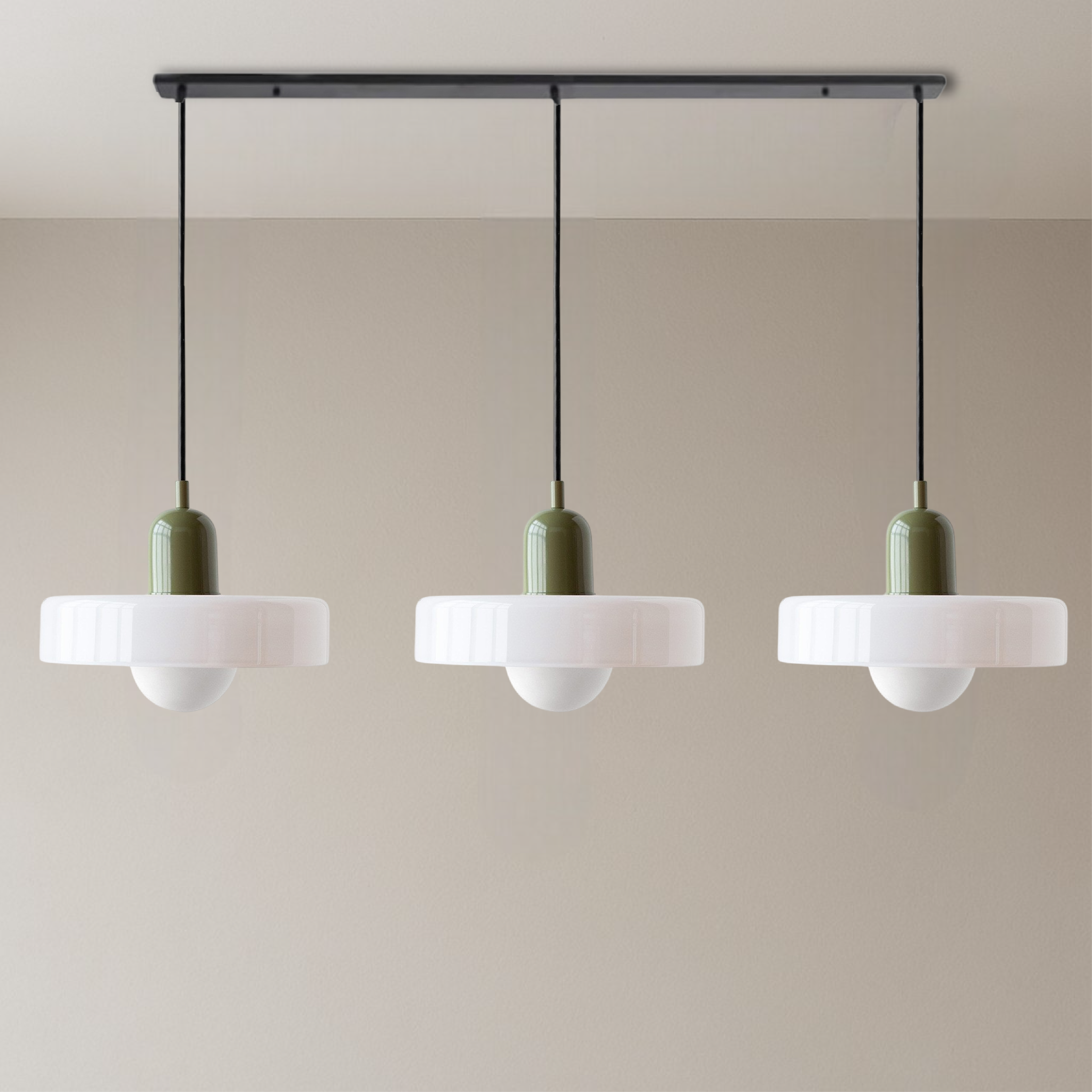 Bauhaus Glass Pendant Lamp