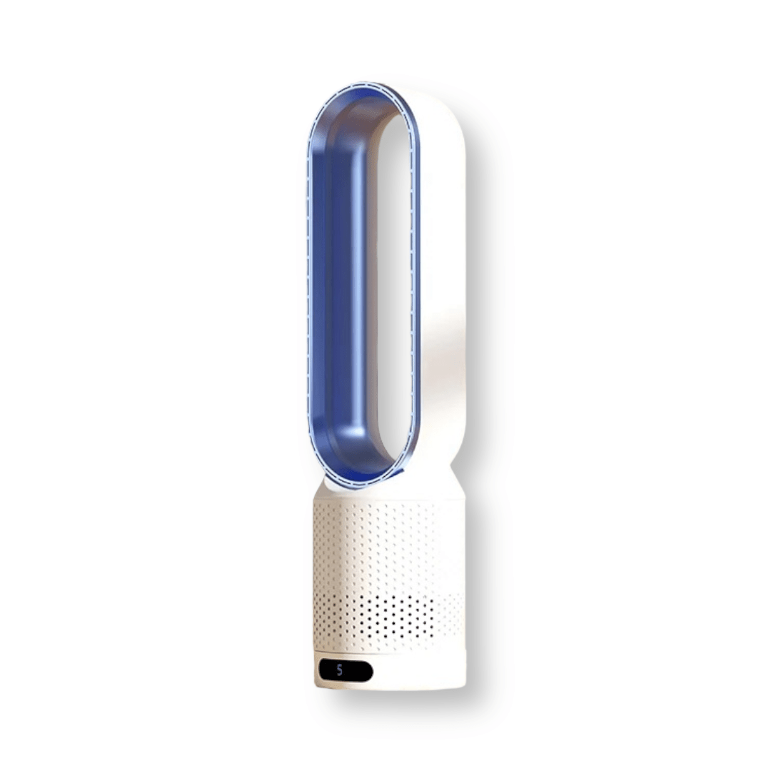 Bladeless Tower Fan with 6 Speed Levels | 90° Oscillation, Quiet Operation | Modern Air Circulation for Any Room