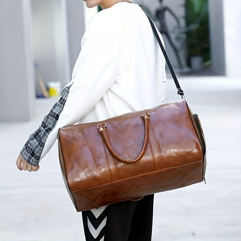 Retro Leather Travel Bag