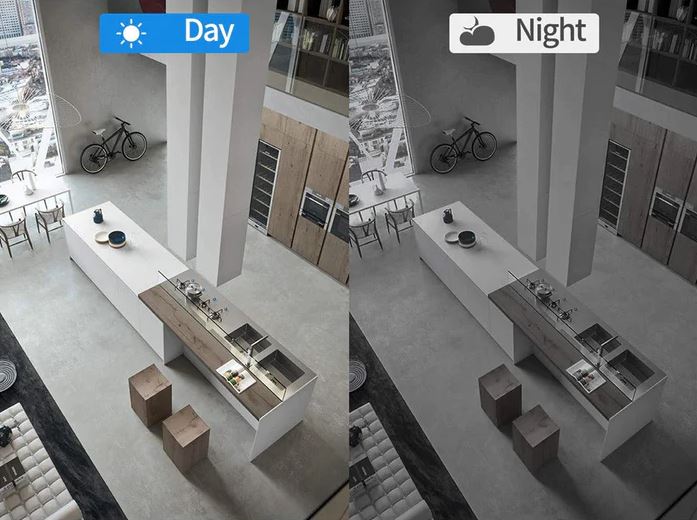 Mini WiFi Security Camera 2 Pack | 1080p Live View with Night Vision and Motion Alerts | Baby and Pet Monitor