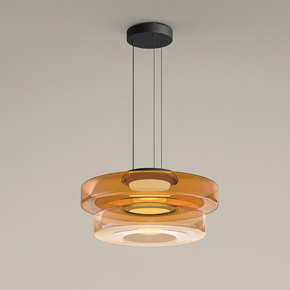 Bauhaus Glass Pendant Light Hanging Lamp