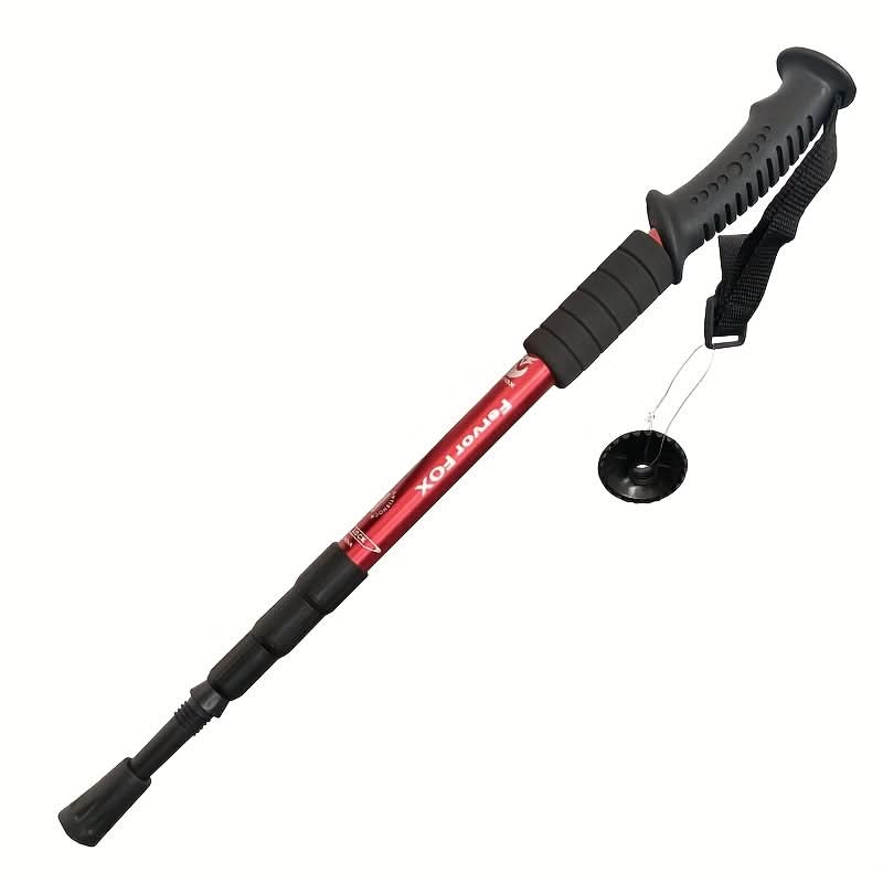 Adjustable Telescopic Hiking Trekking Pole 4 Height Levels | 6 Colors | Anti-Slip Lightweight Alloy Support for Outdoor Trails
