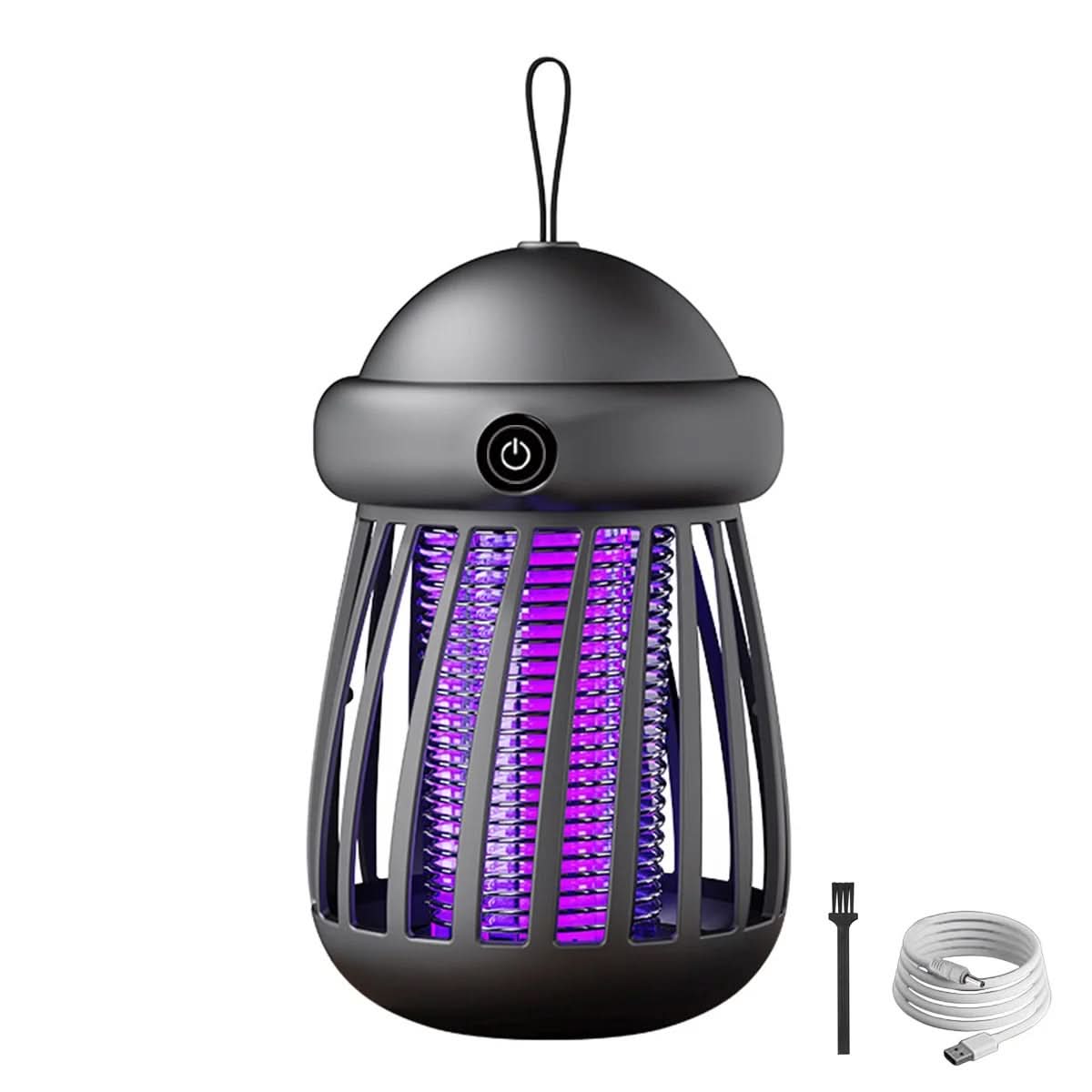 UV Mosquito Killer with 3000V Electric Grid | Rechargeable, Chemical-Free | Quiet Indoor & Outdoor Protection