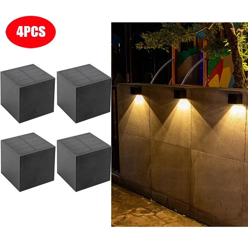 Solar Garden Wall Light for Outdoor Decor