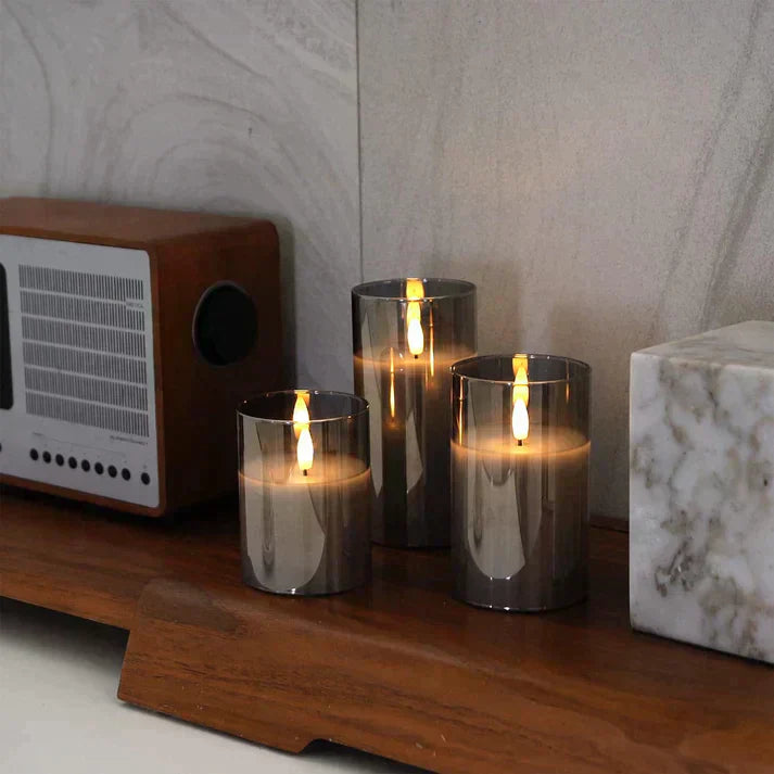 Flickering LED Flameless Candles