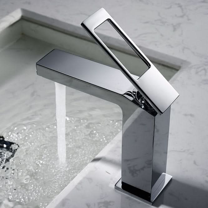 Single Handle Bathroom Sink Faucet