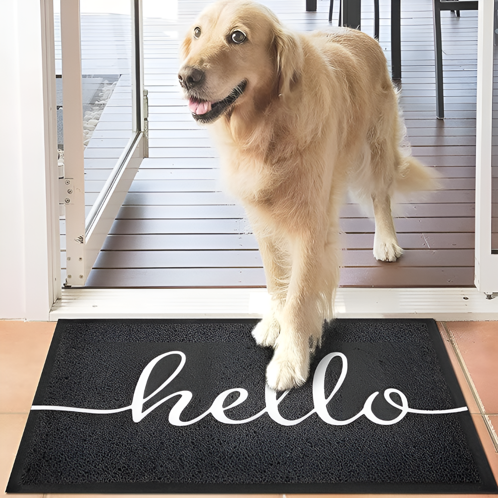 Hello Doormat for Entryway Floor