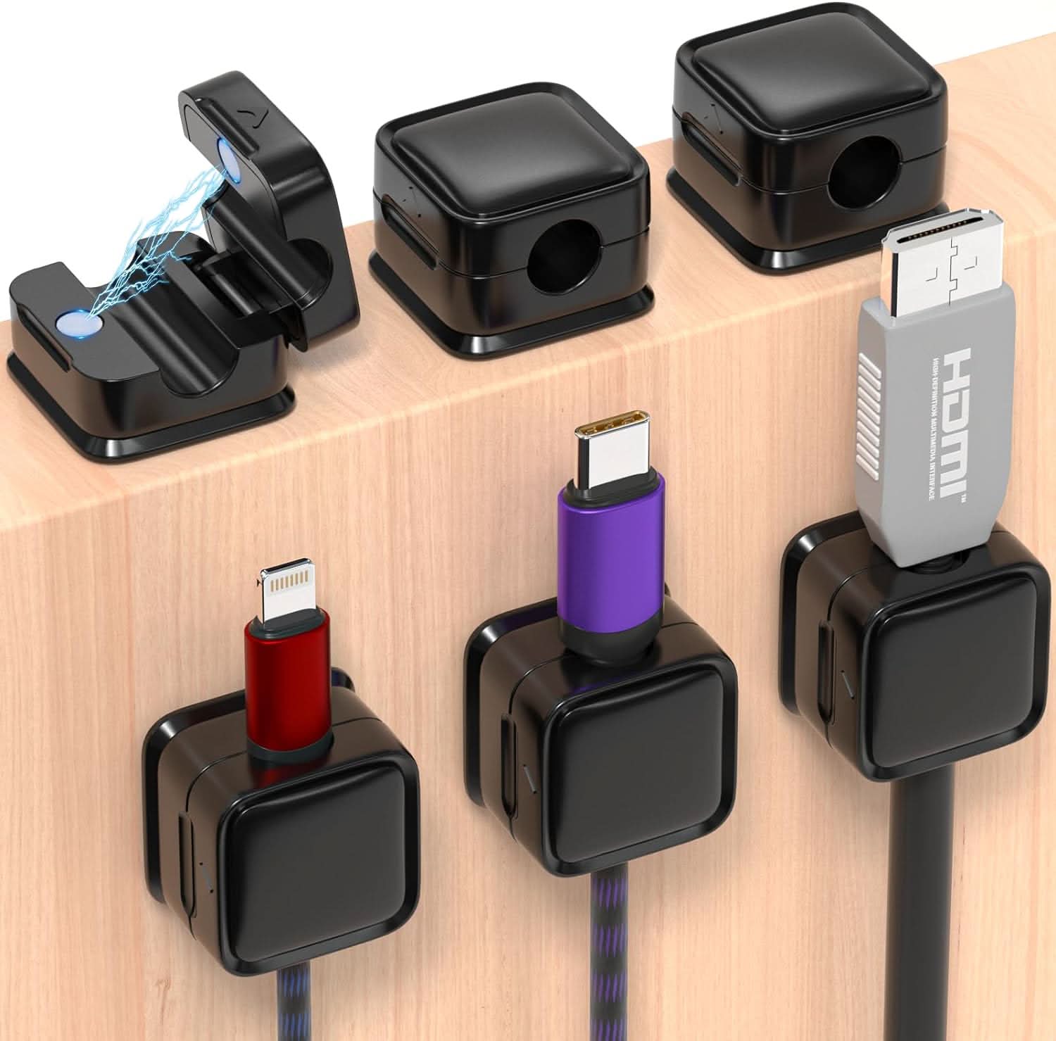 Magnetic Cable Organizer Clips