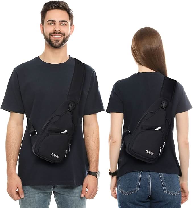Waterproof Sling Bag Travel Hiking Crossbody