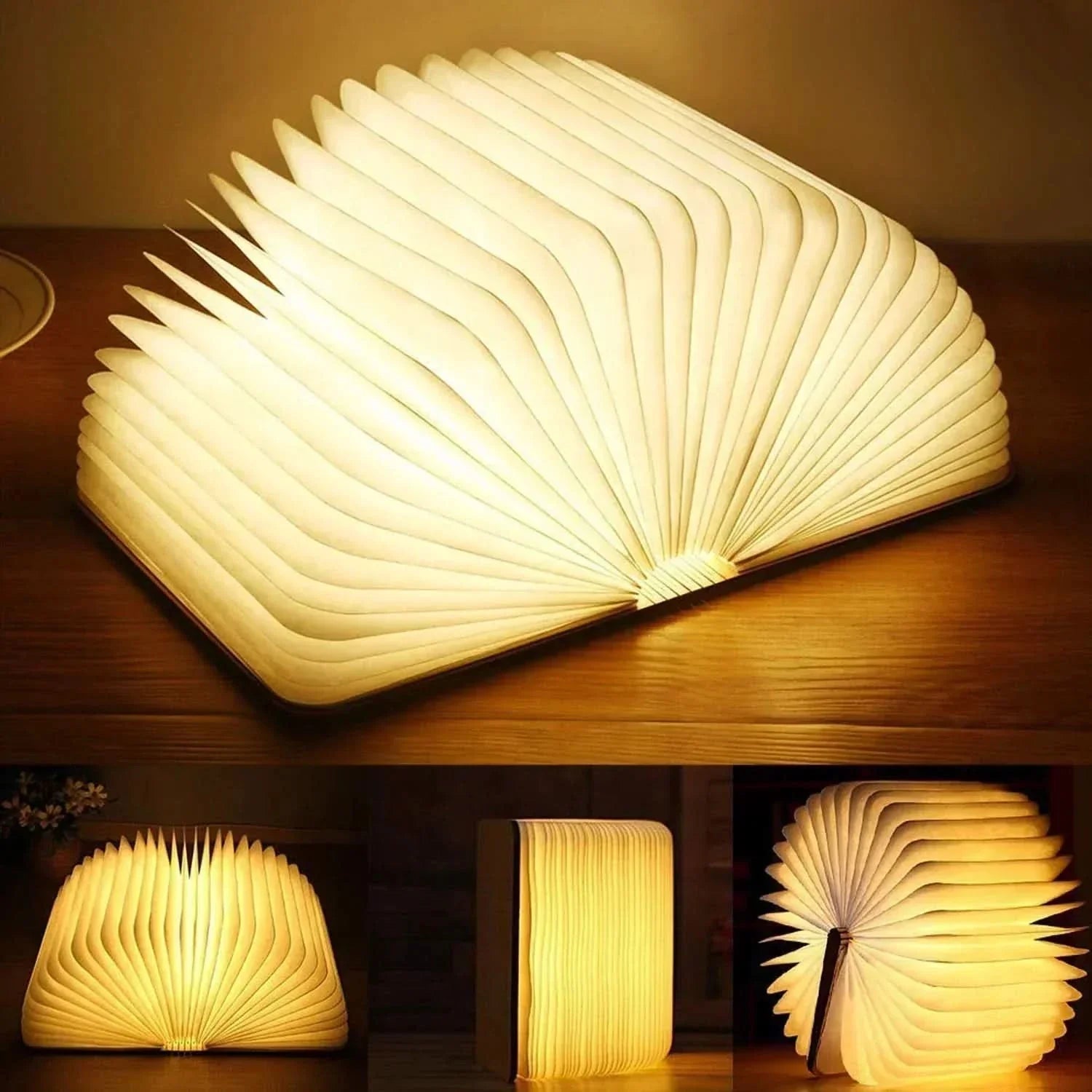 Rechargeable LED Book Lamp Foldable