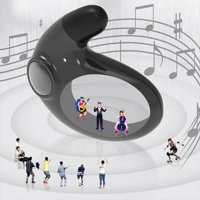 Wireless Earbuds for Sleeping, 1 cm and 0.08 oz Each | Flat Enough to Lie on Your Side | 24 Hours of Playtime, Bluetooth 5.3