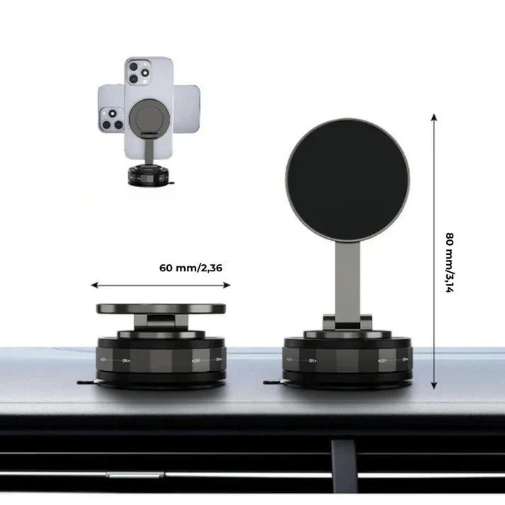 360 Vacuum Car Phone Holder