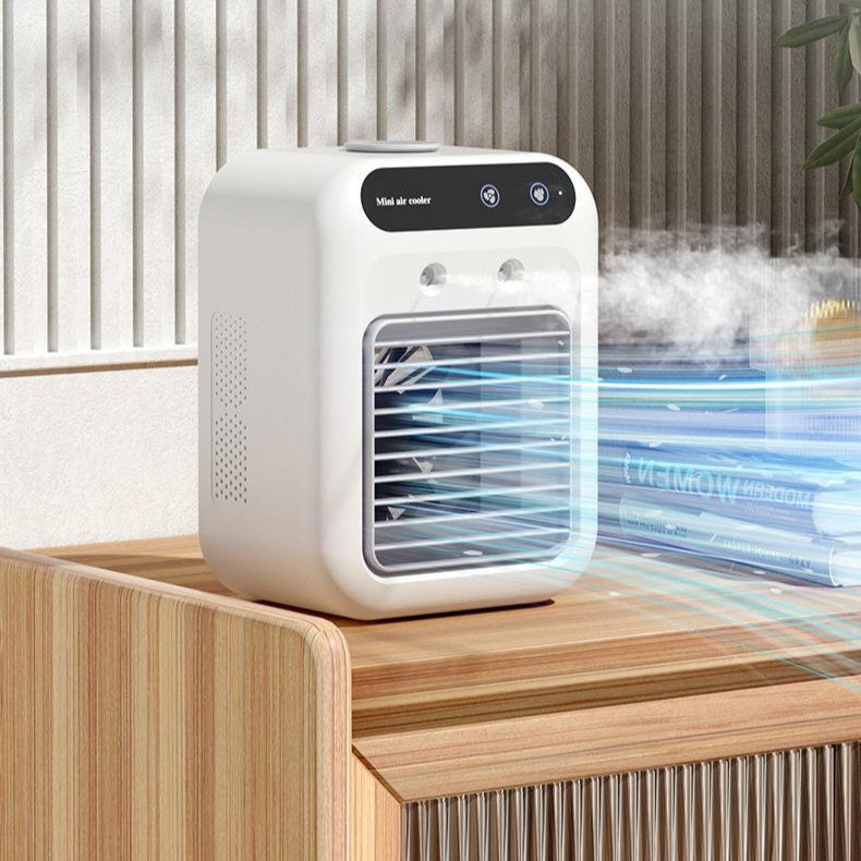 Portable Mini Air Cooler with Water Tank – Compact Quiet Personal Air Cooling Unit