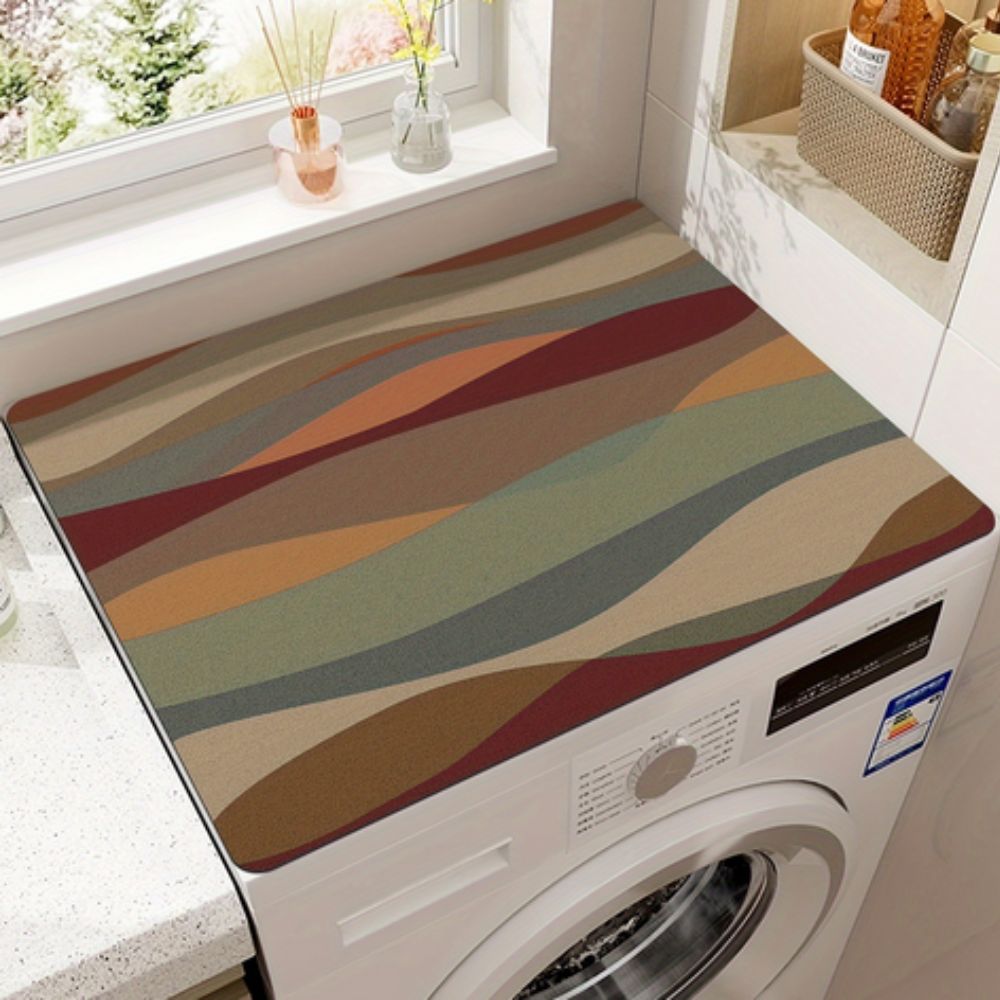 Appliance Top Mat with Mandala Design