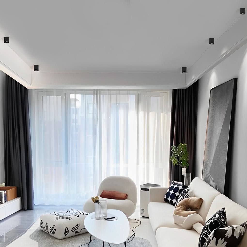 Square Adjustable LED Ceiling Lamp