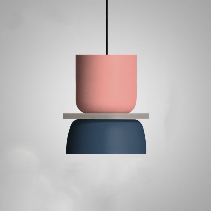 Macaron LED Pendant Light Nordic Color Ceiling Lamp