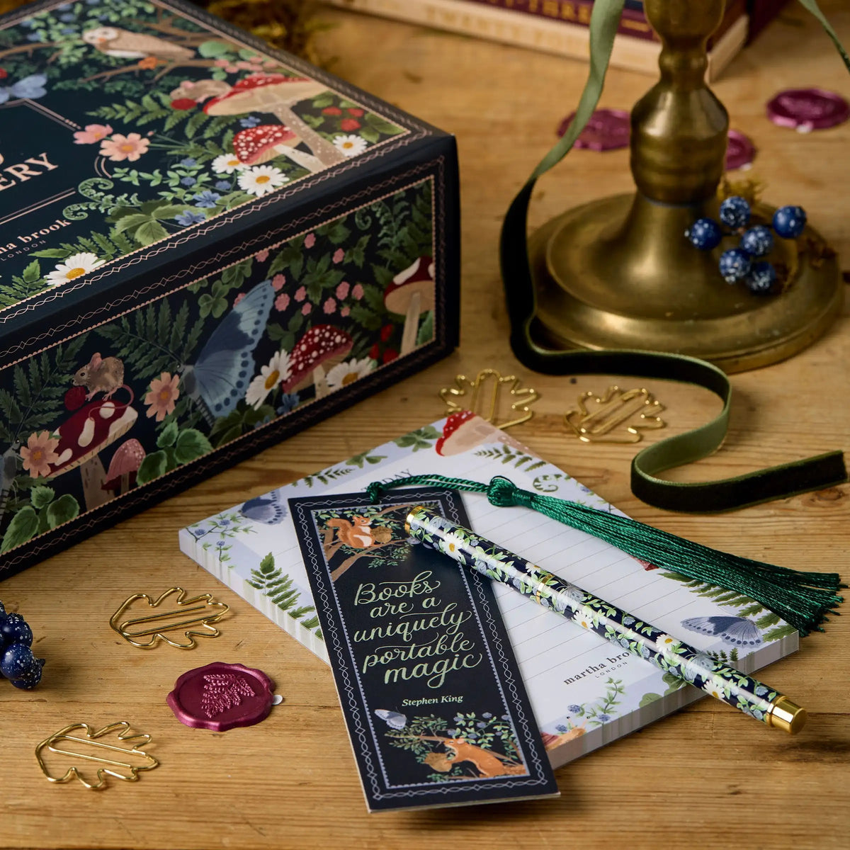 Advent Calendar with Stationery for Kids and Adults | Christmas Countdown Filled with Pens and Notebooks | Xmas Gift