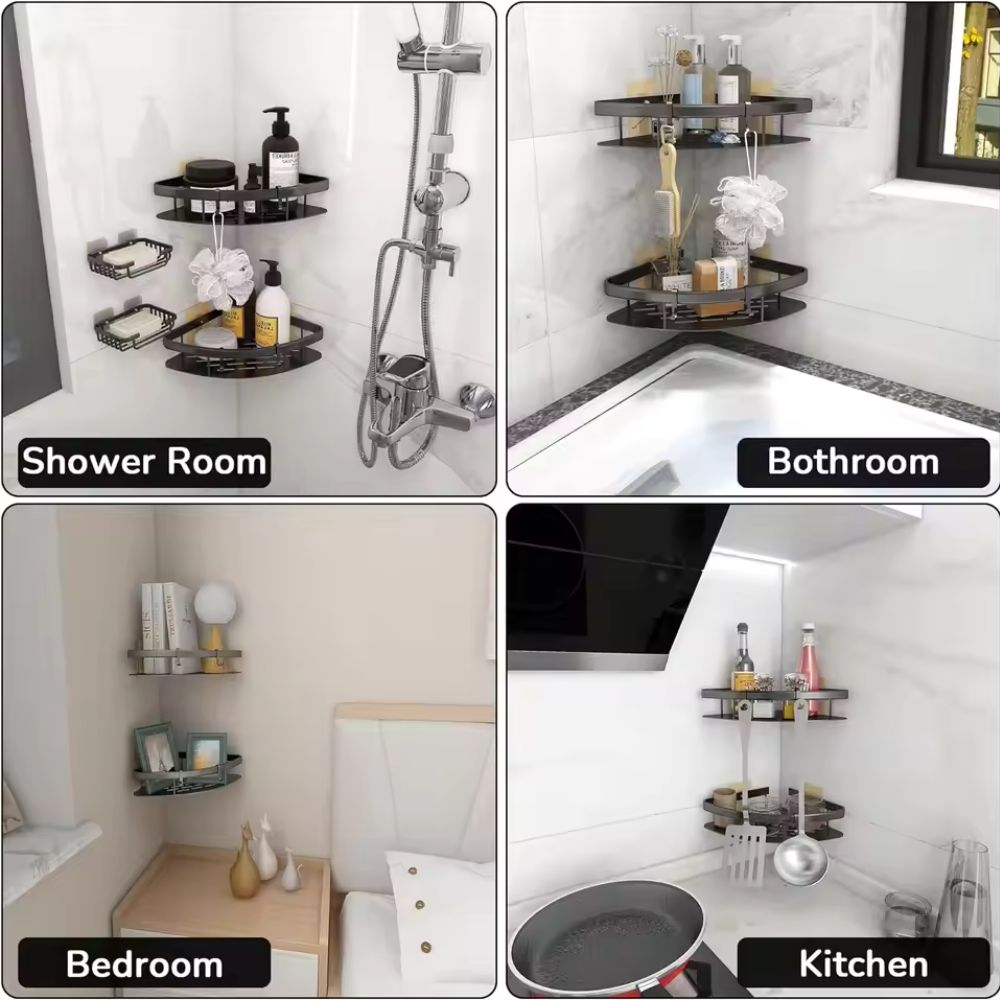 Shower Shelf Organiser for Bathroom Storage