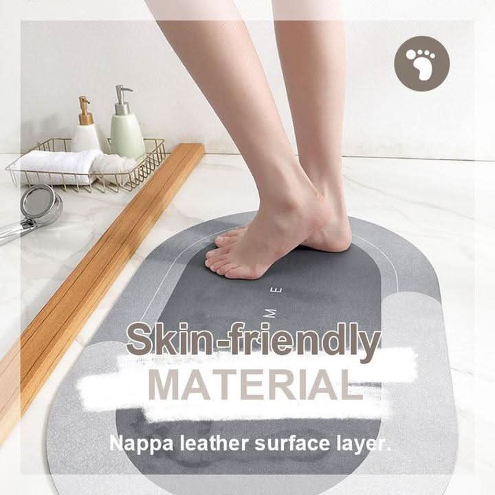AquaComfort Bath Mat – Quick-Drying Microfiber Mat for Comfort & Style