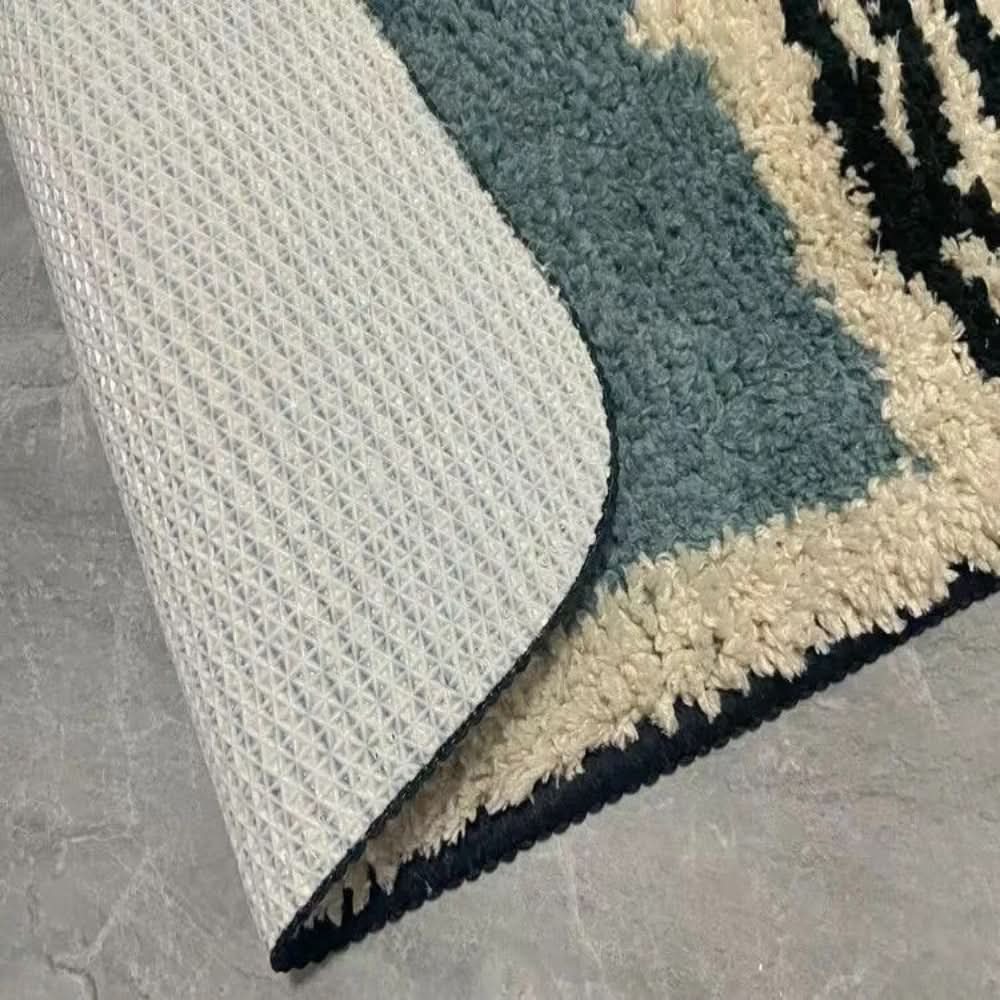 Abstract Non Slip Bath Mat
