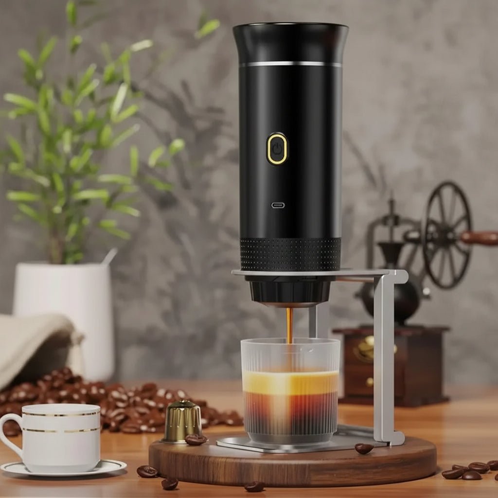 AROMIX – Portable 3-in-1 Espresso Machine with High-Pressure Extraction