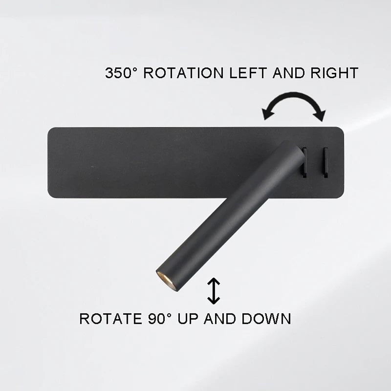 TWIRLLITE - Redatable LED Lamp for Flexibly Adjustable Bed Lighting product image