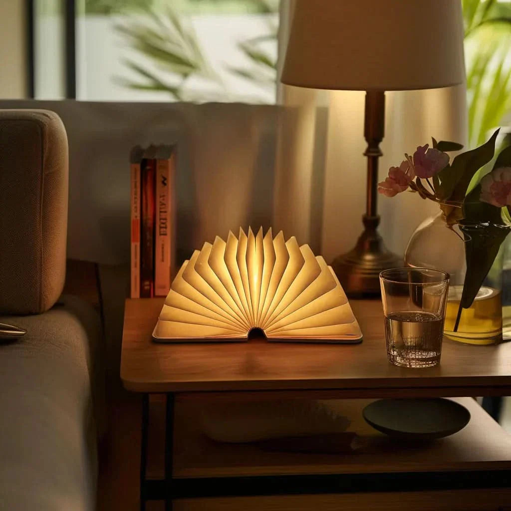 Rechargeable LED Book Lamp Foldable