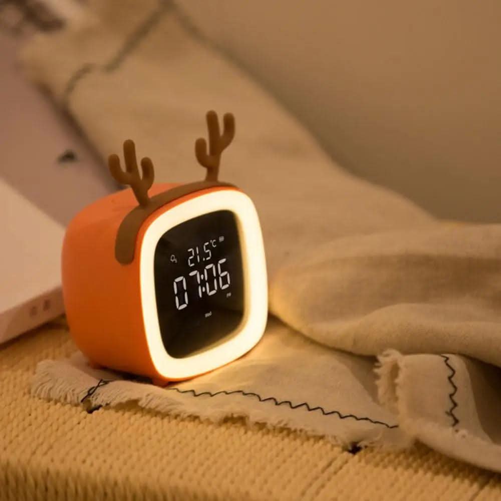 Bunny Light LED - Children's Alarm Clock and Gentle Night Light product image