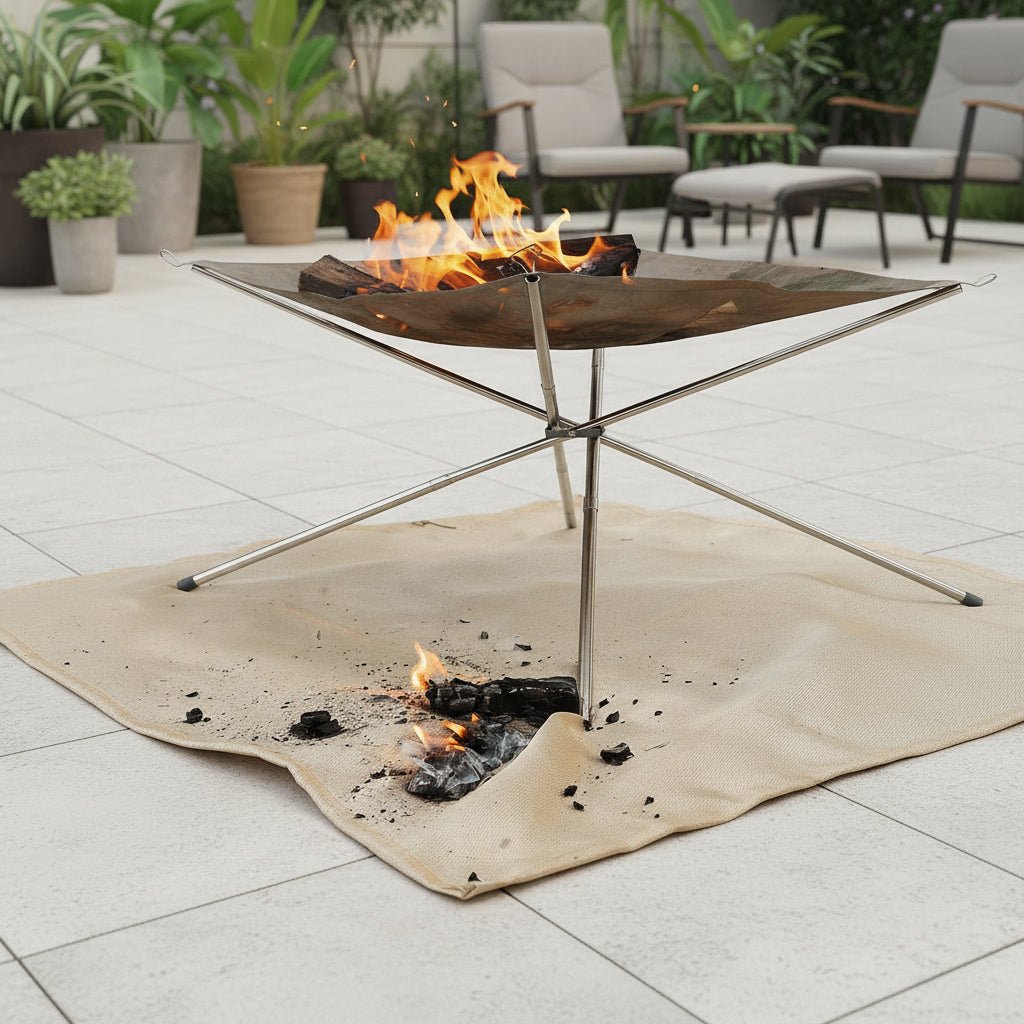 SafeCamp Fireproof Fiberglass Heat Mat