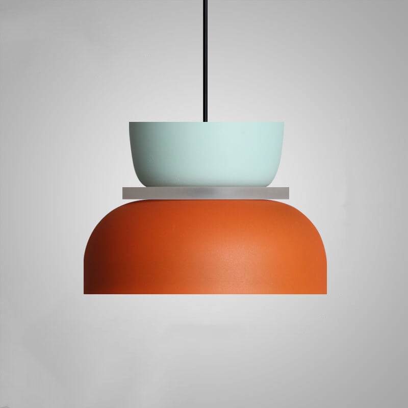 Macaron LED Pendant Light Nordic Color Ceiling Lamp