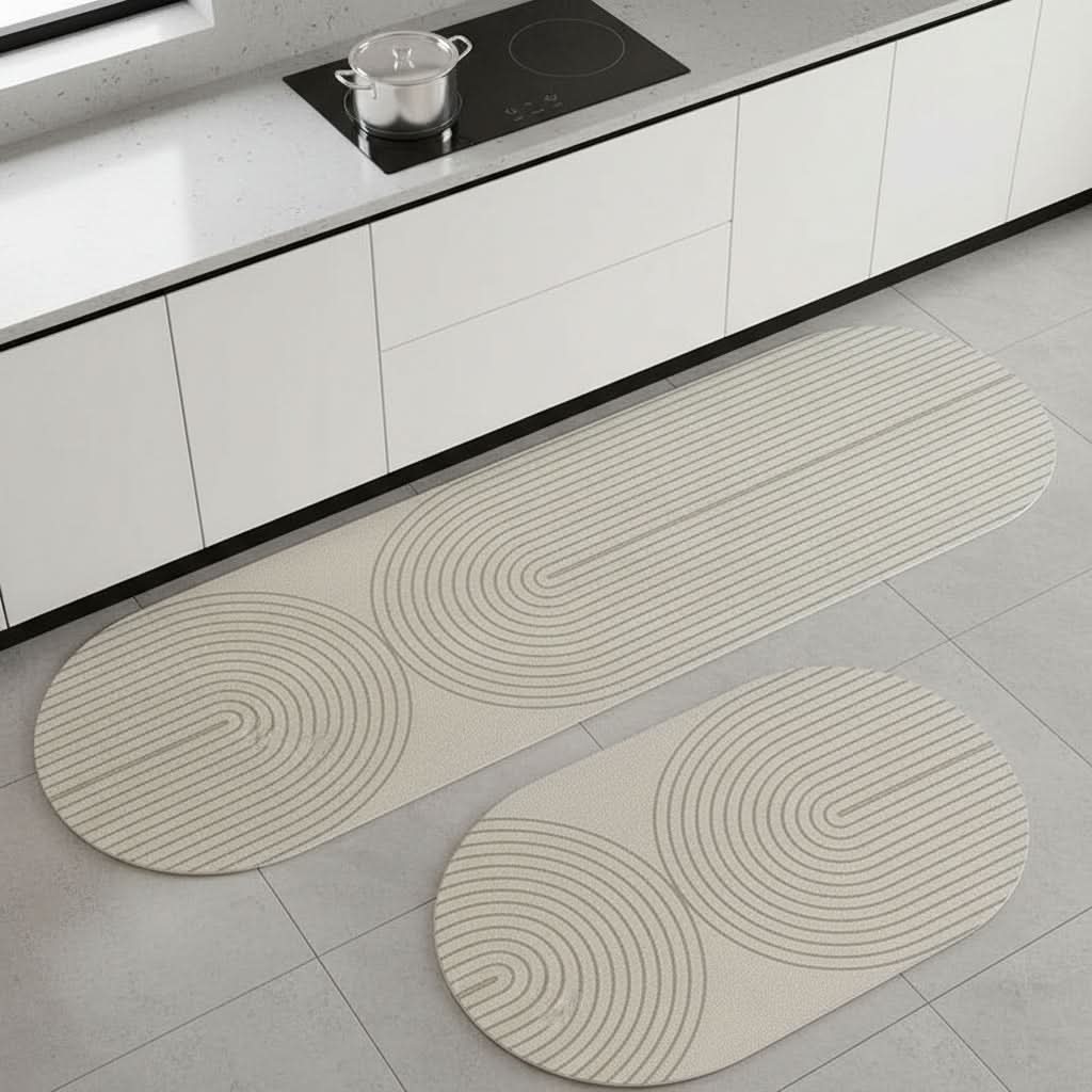 Non-Slip Kitchen Floor Mat Cushioned Foam | 5 Styles & 6 Sizes | Anti-Fatigue Comfort for Standing & Cooking